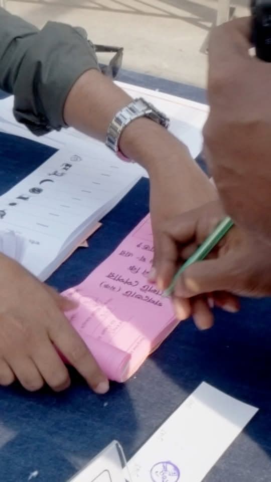 ভোট কীভাবে দিতে হয়?